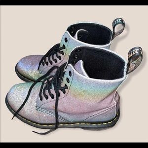 Unicorn dr. marten boots size 9